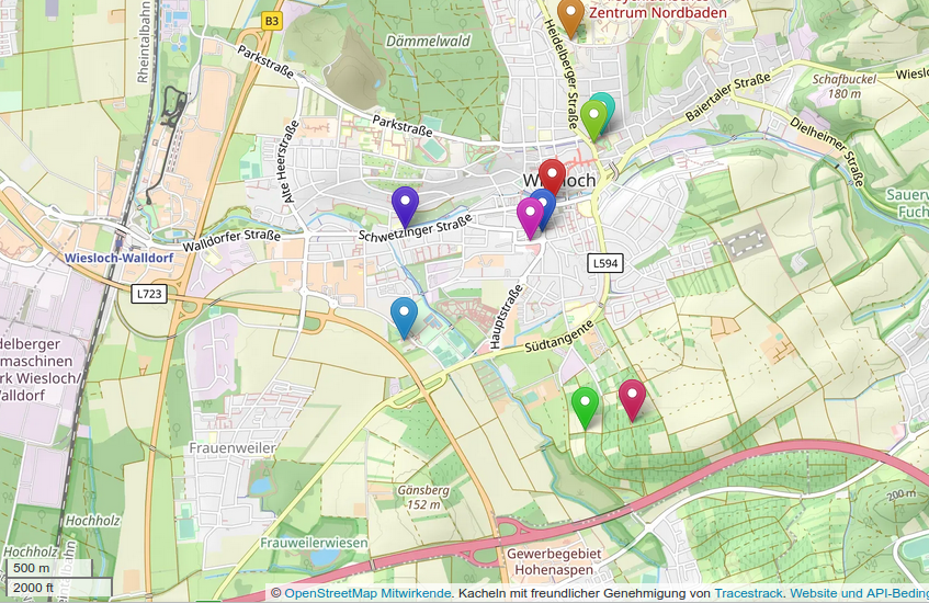OpenStreetMap Vorschau